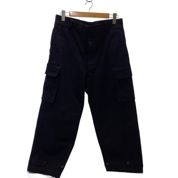 ALIER AIZENAY◆M-47/フランス軍/後期型/カーゴパンツ/24/コットン/BLK/ヘリ...