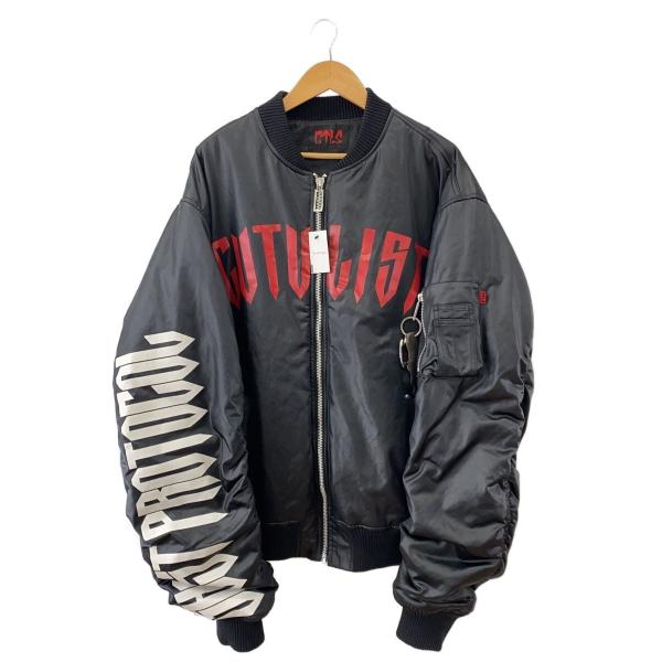 CVTVLIST◆SINN3R MA-1/ ジャケット/2/ポリエステル/BLK/230111010...