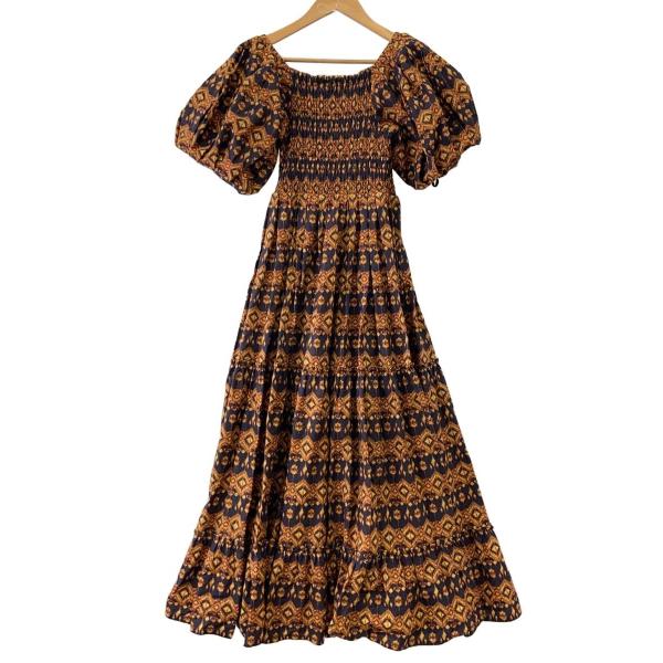 AMERI◆24SSMEDI REBECCA OFF SHOULDER DRESS/半袖ワンピース/...