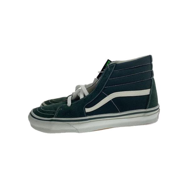 VANS◆ハイカットスニーカー/US9.5/GRN