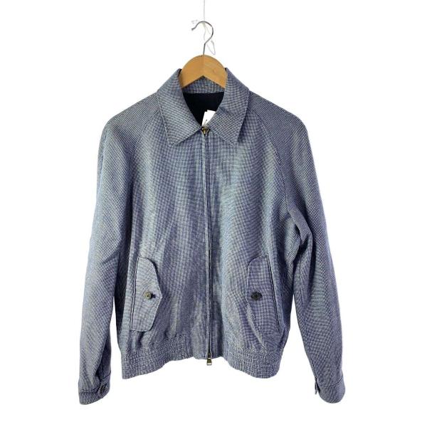 dunhill◆ジャケット/S/コットン/BLU/チェック/PGW133-590948//