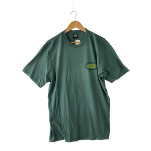 STUSSY◆Tシャツ/M/コットン/GRN/プリント//