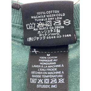 STUSSY◆Tシャツ/M/コットン/GRN/...の詳細画像3