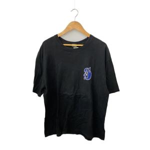 STUSSY◆Tシャツ/XL/コットン/BLK