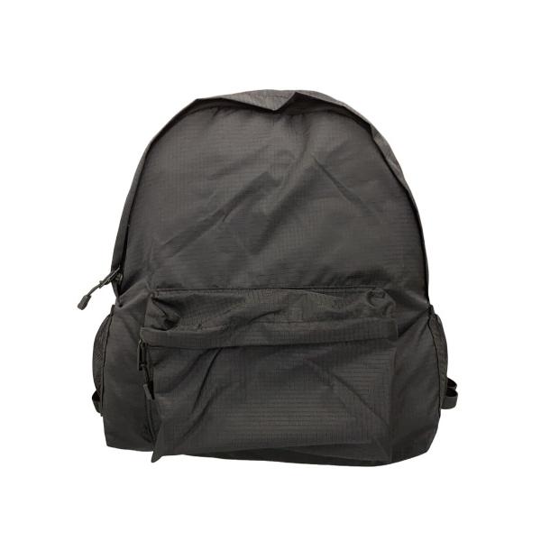 PACKING◆TWILL BACK PACK/バックパック/リュック/ナイロン/BLK/PA-04...