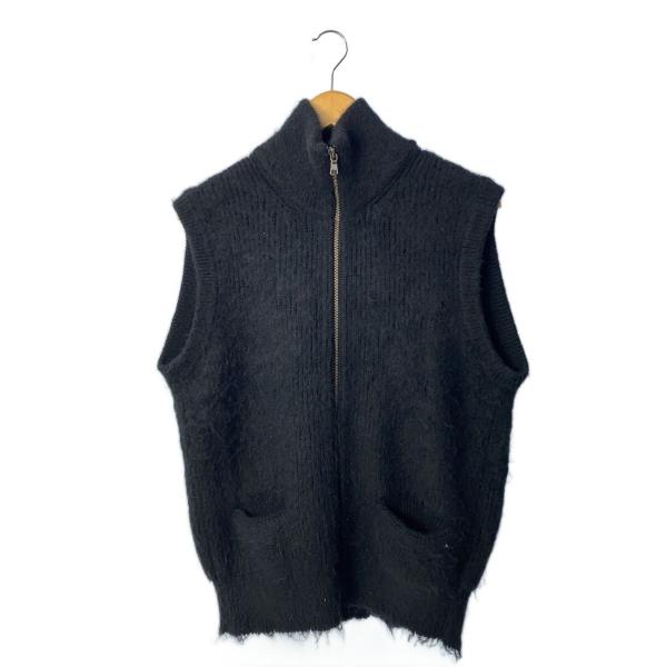 MAATEE&amp;SONS◆24AW/畔ひょっとこ起毛 JIP VESTニットベスト(厚手)/1/アルパ...