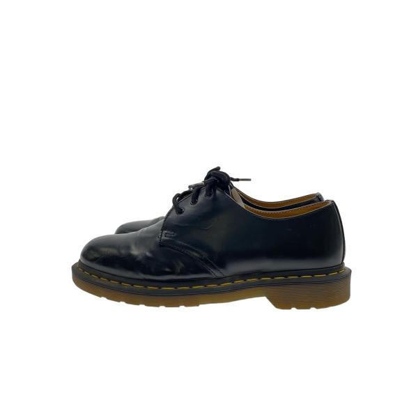 Dr.Martens◆3ホール/ドレスシューズ/UK8/BLK/レザー//
