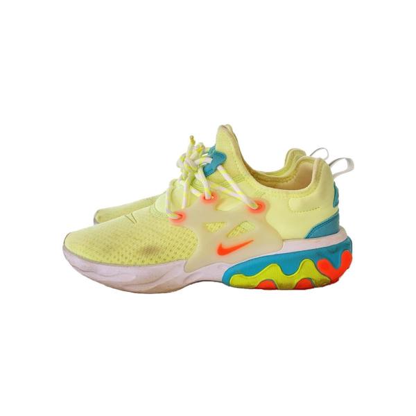 NIKE◆PRESTO REACT/プレストリアクト/イエロー/AV2605-700/26cm/YL...