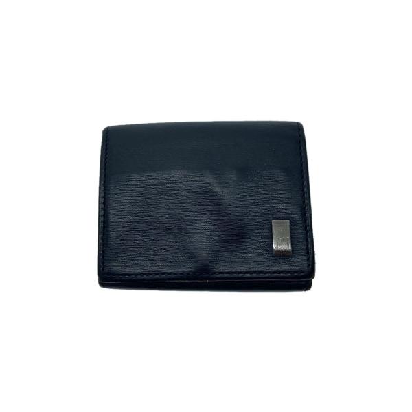 dunhill◆コインケース/レザー/BLK/無地/メンズ/L2RF50A