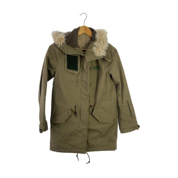 SOPHNET.◆モッズコート/XS/コットン/KHK/無地/SOPH-091053