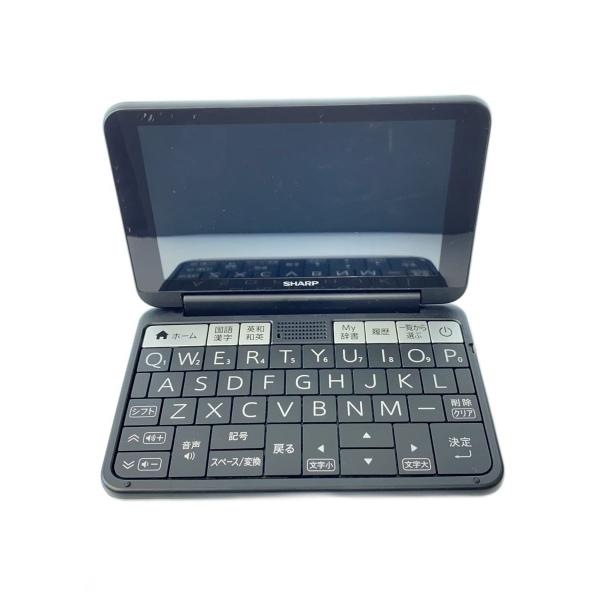 SHARP◆電子辞書 Brain PW-SH6-B [ブラック系]