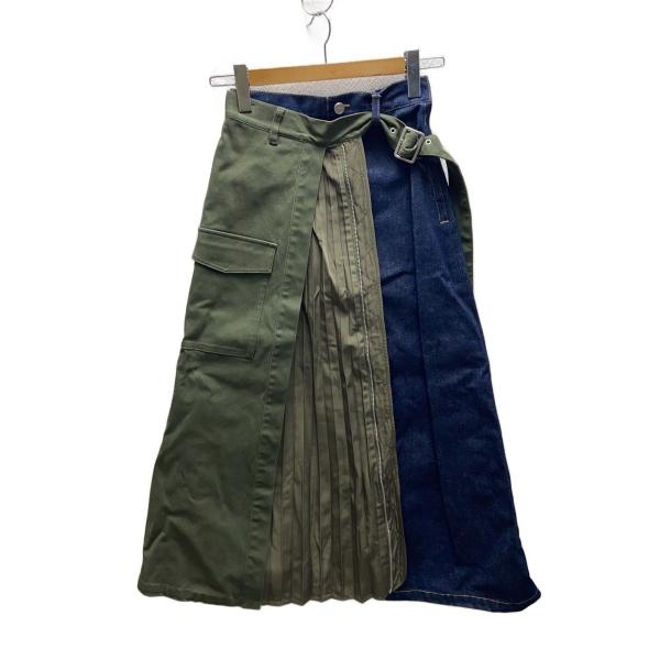 AMERI◆ロングスカート/S/コットン/マルチカラー/01020940450