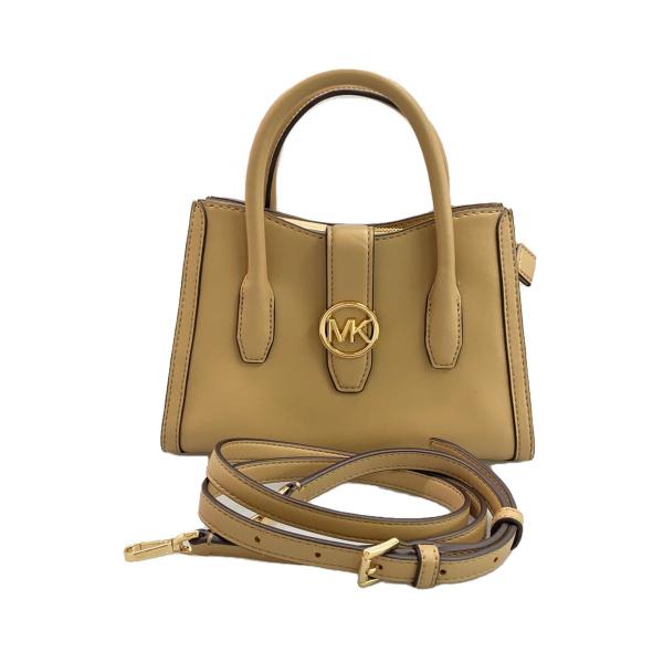 MICHAEL KORS◆2WAY/ハンドバッグ/PVC/CML/無地/35S3G5GS50