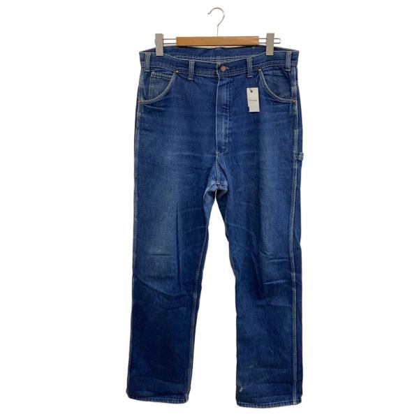 KEY◆80s/MADE IN USA/42TALON/ペインターパンツ/XL/コットン/IDG/無...