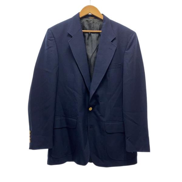 80s〜/usa製/紺ブレ/金ボタン/テーラードジャケット/--/ウール/NVY/無地