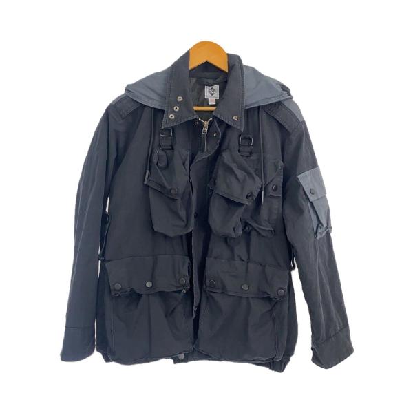 EXPANSION◆マウンテンパーカ/M/コットン/BLK/2002/NEWYORK