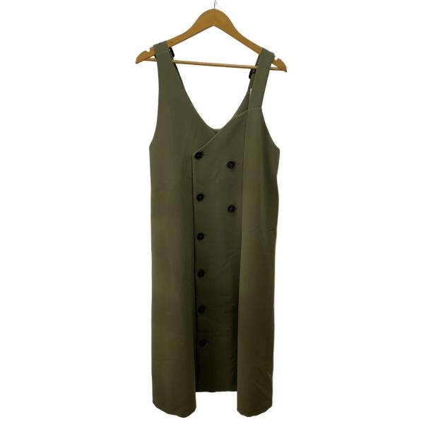 AMERI◆キャミワンピース/S/ポリエステル/KHK/無地/01010541250/2WAY BU...