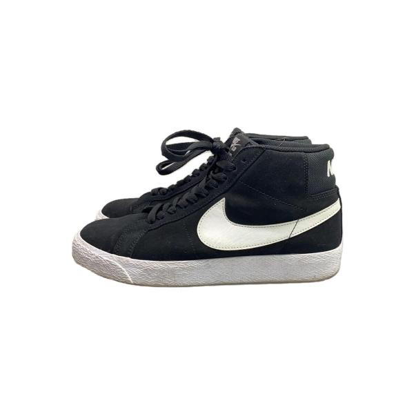 NIKE◆SB ZOOM BLAZER MID/ズームブレーザーミッド/ブラック/864349-00...