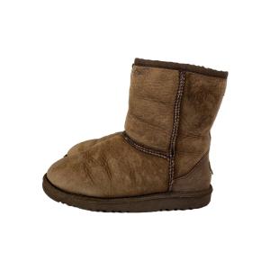 UGG australia◆ムートン/サイズUK2/ブーツ/--/BRW/スウェード