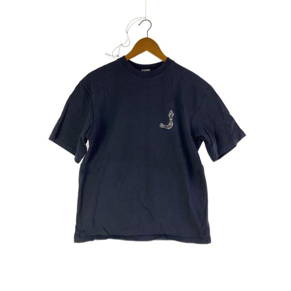 JACQUEMUS◆24SS/T-shirts and Polos Blue/XS/コットン/NVY...