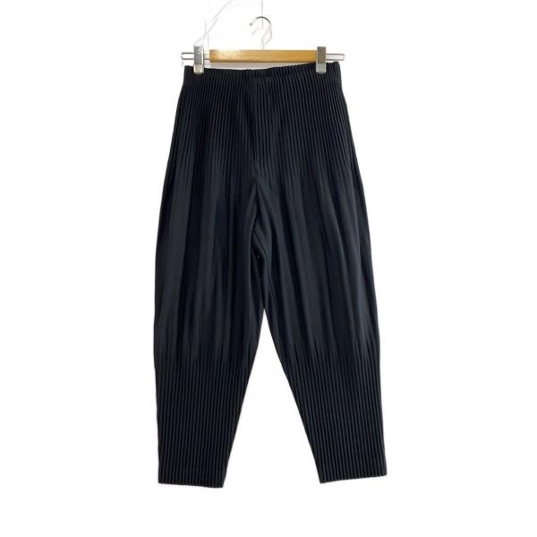 HOMME PLISSE ISSEY MIYAKE◆BASICS/プリーツ加工/1/ポリエステル/B...