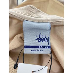 STUSSY◆Tシャツ/L/コットン/BEG/...の詳細画像2