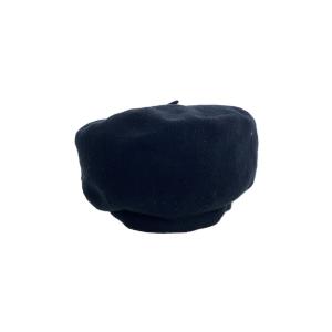 Porter Classic◆ベレー帽/FREE/コットン/BLK/無地/メンズ