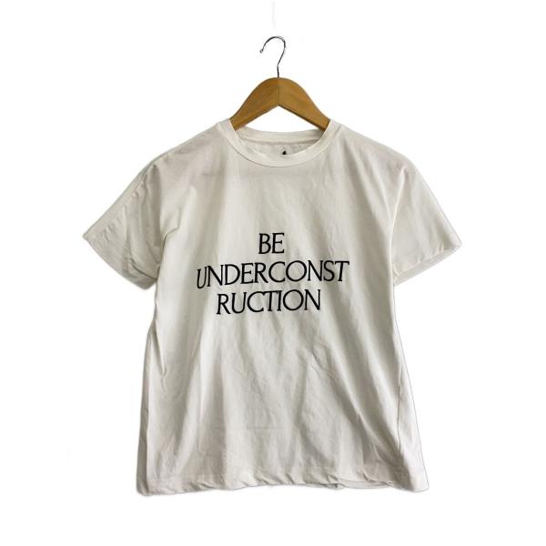 AMERI◆Tシャツ/FREE/コットン/WHT/無地/01310320620