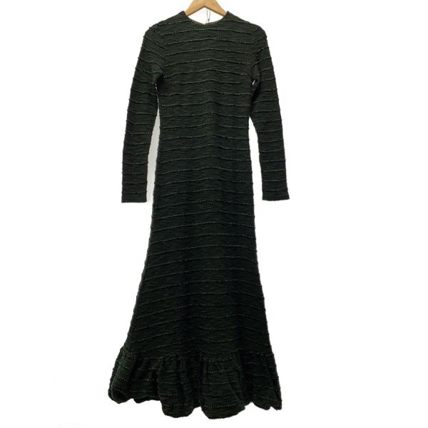 AMERI◆長袖ワンピース/M/コットン/GRN/02220521630