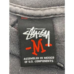 STUSSY◆Tシャツ/M/コットン/BLK//の詳細画像2