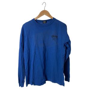 STUSSY◆長袖Tシャツ/XL/コットン/NVY