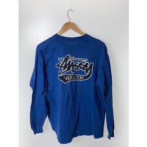 STUSSY◆長袖Tシャツ/XL/コットン/NVYの詳細画像1