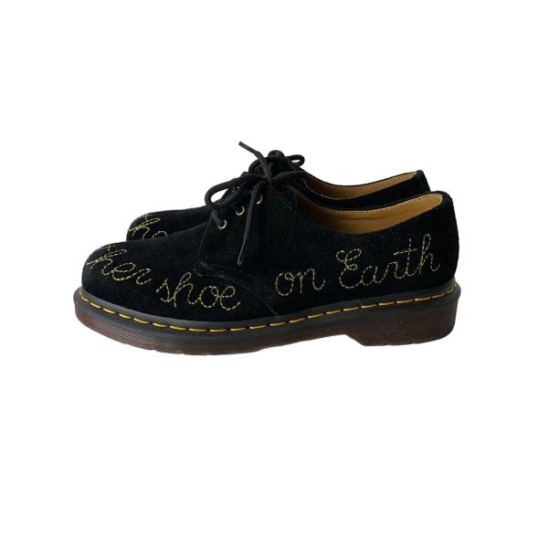 Dr.Martens◆ドレスシューズ/UK8/BLK/スウェード/31091001