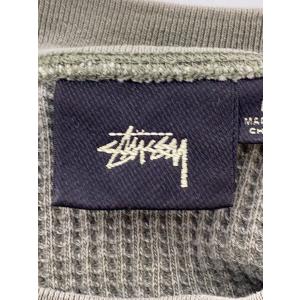 STUSSY◆長袖Tシャツ/L/コットン/GR...の詳細画像2