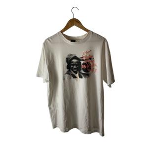 STUSSY◆Tシャツ/L/コットン/WHT