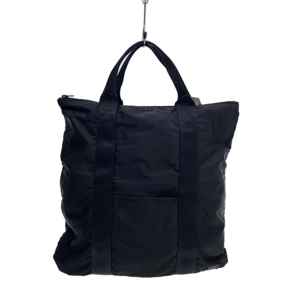 PORTER◆フレックス2wayトートバッグ/--/BLK