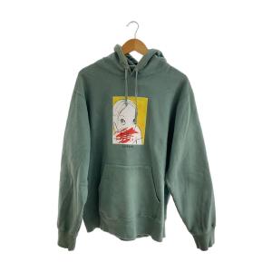 Supreme◆nose bleed hooded sweatshirt/パーカー/L/コットン/GRN