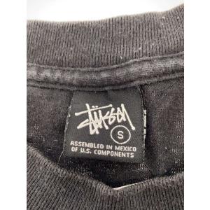STUSSY◆Tシャツ/S/コットン/BLK/...の詳細画像2