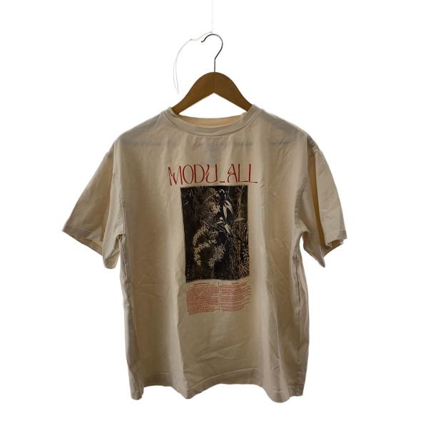 AMERI◆Tシャツ/FREE/コットン/IVO/01410360900