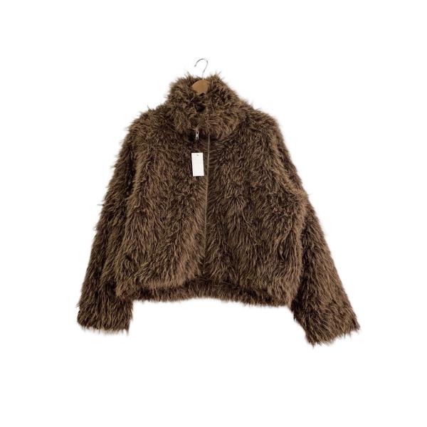 JEANASIS◆ジャケット/FREE/ポリエステル/BRW/JS071661SL