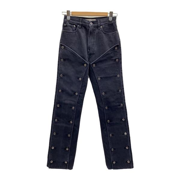 Y/PROJECT◆EVERGREEN/SNAP OFF JEANS/パネルジーンズ/ストレートパン...