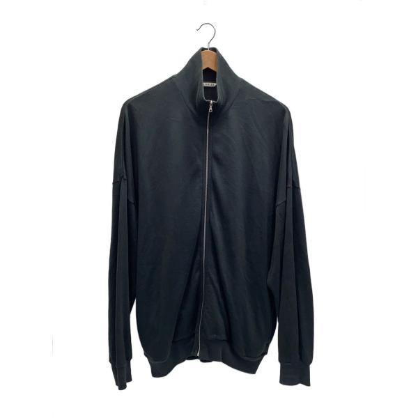 AURALEE◆ブルゾン/4/コットン/BLK/A24AB01CU//