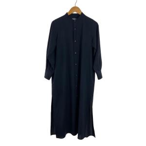 HYKE ハイク 21AW バンドカラーポリエステルシャツワンピース HYKE ハイク 21AW バンドカラーポリエステルシャツワンピース
