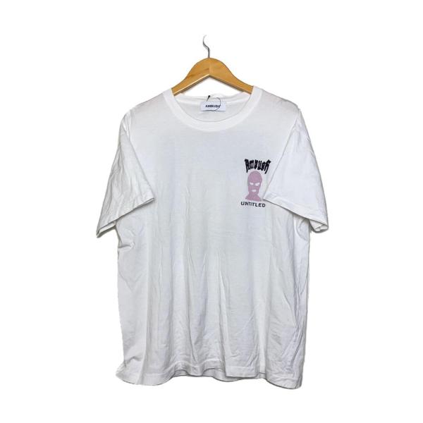 AMBUSH◆Tシャツ/3/コットン/WHT/プリント/AMBT-594