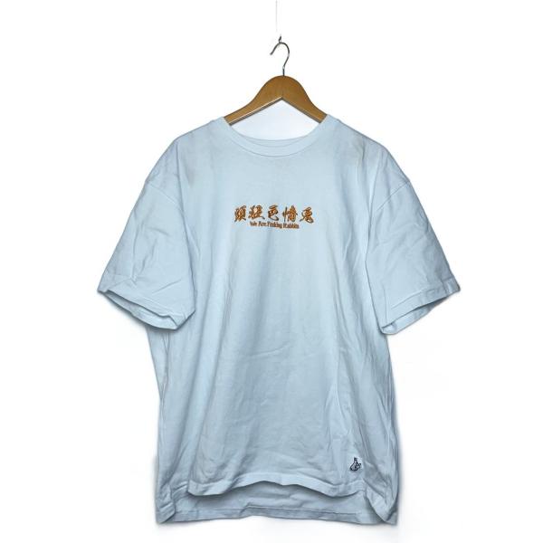 #FR2◆Rabbit Maria Embroidery T-shirt/Tシャツ/XL/コットン/...