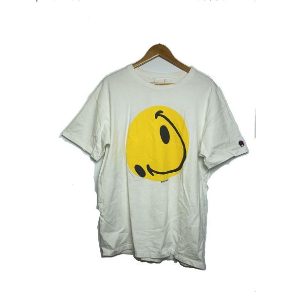 READYMADE◆Tシャツ/L/コットン/WHT//