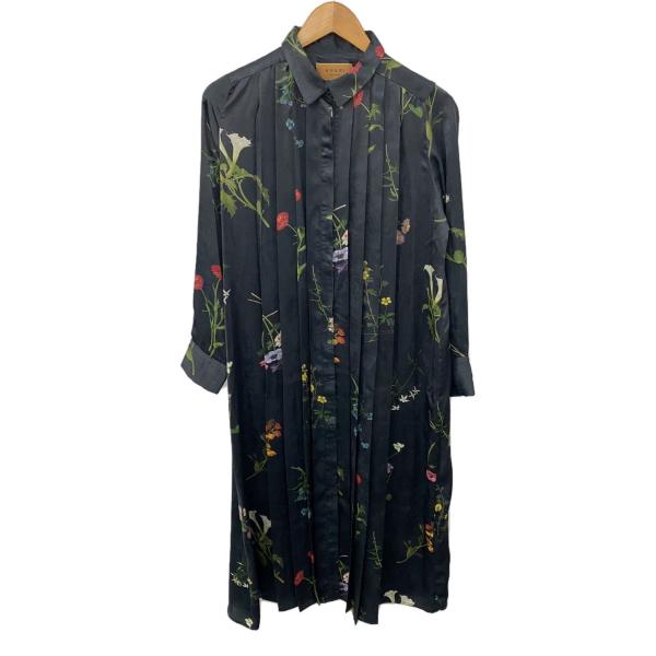 AMERI◆長袖ワンピース/S/ポリエステル/花柄/02120550581
