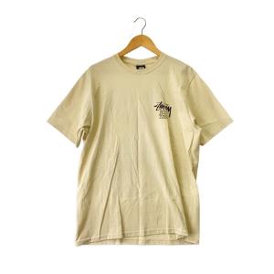 STUSSY◆Tシャツ/M/コットン/BEG/22F1904893//