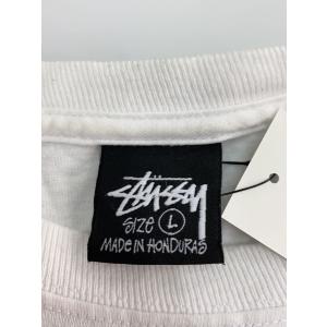 STUSSY◆Tシャツ/L/コットン/WHT//の詳細画像2