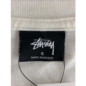 STUSSY◆Tシャツ/S/コットン/WHT//の詳細画像2